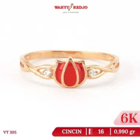 Cincin Emas Kadar 6K Wahyu Redjo CC-6K 31557371-PMR