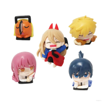 ฟิกเกอร์ Denji Makima pichita Power Aki ของเล่นตุ๊กตาสำหรับเด็ก 5 ชิ้น ใหม่