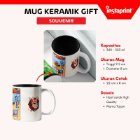 Mug keramic gift ,mug souvenir,mug custom