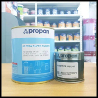 New Propan Ultran Super Enamel Use 60 Pu Top Coat Clear Gloss (1 Liter) Best Seller