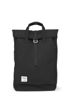 Hellolulu MACO ,All Day Backpack, 大容量捲頂防水雙肩包, 16吋 MacBook 筆記本電腦適用袋 (暗黑)