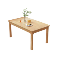 【寶德家居】實木腿餐桌140公分 D315(桌子 工作桌 餐桌 客廳 廚房 北歐)