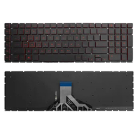 NEW Red characters Keyboard US layout for HP OMEN 5 PLUS 6 Plus OMEN 17-CB TPN-C144 keybaord
