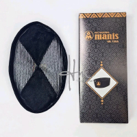 Peci Manis AC Silang Kopiah Songkok Hitam Polos HM Toha Bandung Tanpa Kertas - Topi