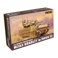 【PowerFalcon】1/72 美國M2A3布雷德利BUSK III步兵戰車(Meng 72-005 模型組裝)