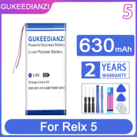 GUKEEDIANZI Replacement Battery 630mAh For Relx 5 for relx5 Electronic atomizer