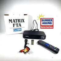 Receiver Parabola MATRIX BIG BURGER HD DVB-S2 | Penerima Siaran Digital Satelit