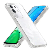 เคส Vivo Y29 4G 2025, สำหรับ Vivo Y29 4G และ VivoY29 Y 29 2025, ฝาหลังใสใส, กันกระแทก, กันชน Amor, T