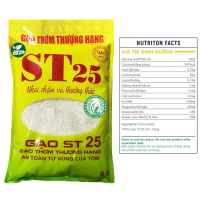 10kg gạo st25 đặc sản sóc trăng