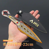 Apex Legends Heirloom Weapons Wraith Kunai 22cm Game Periphery Swords Butterfly Knife Katana Weapon 