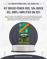 Kit Driver power SOCL 506 Super OCL Ampli Amplifier GM 024 ORI Kualitas Bagus Masih Tersegel