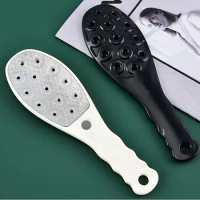 Pedicure Tool Stainless Steel Foot File Foot Scrubber Dead Skin Callus Remover Foot Skin Grinder Curved Wet Dry Use Feet Care