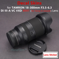 Tamron 18300 FE Mount Lens Decal Skin for Tamron 18-300mm F/3.5-6.3 Di III-A VC VXD for Sony Mount Lens Stickers Wrap Cover Case
