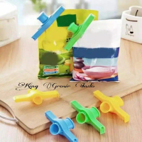 Klip Segel Makanan / Klip Segel Plastik Serbaguna / Klip Segel Makanan - Yellow