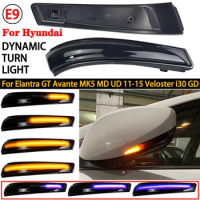 ​Side Mirror Light For Hyundai Elantra GT Avante MK5 MD UD 11-15 Veloster i30 GD LED Dynamic Indicator Blinker Sequential Light