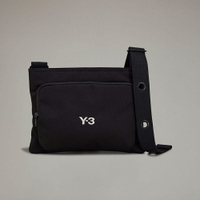 Y-3 山本耀司 Adidas Y-3 LOGO側背包 黑色(IR5791)