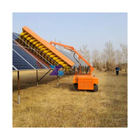 Automatic Robotic Solar Panels Cleaning System Solar Panel Cleaning Robot
