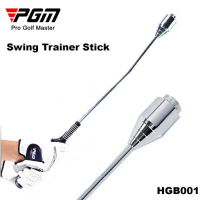 Pgm Hgb001 Alat Latihan Swing Bar Golf Training Iron Head Stick Trainer Pasti Ori