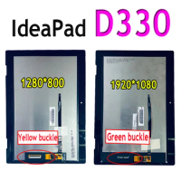 10.1 LCD Display For Lenovo IdeaPad D330 N5000 N4000 D330-10IGM 81H3009BSA Touch Screen Digitizer LCD Display Monitor Assembly
