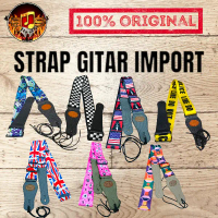 Strap Gitar Import Original Strap Police Line Strap Slash Strap Catur