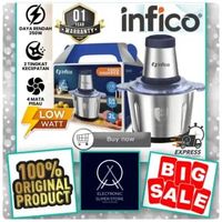 INFICO CHOPPER ICP-2520S ICP2520S ICP 2520S MEAT GRINDER INFICO STAINLESS STEEL 304 PENGGILING MAKAN