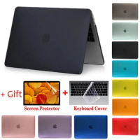 Laptops Case for MacBook Pro 16.2 A2485 A2780 M1 Chip Matte Shell for Macbook Air Pro 15 16 A2141 A1398 A1707 Retina 11 12 Fuand