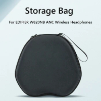 Handheld Carrying Bags Shockproof Breathable Waterproof Earphone Accessories Box Anti-scratch With Hand Rope for EDIFIER W820NB