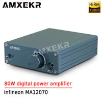 80W Low-distortion Digital Amplifier Infineon MA12070 Ultra TPA3116 Audio Home Digital Amplifier