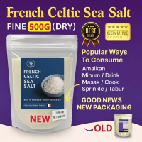 [BUY 1 FREE 3] 200g Natural French Celtic Fine Sea Salt Seasoning – Premium Fine Sea Salt from Franc