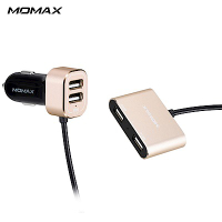 MOMAX 2+2 USB汽車充電器
