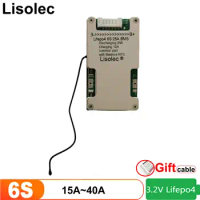 Lifepo4 BMS 6S 15A 20A 25A with Balance NTC Temperature Protection Circuit Board 18650 Battery Charging Protect Plates Module