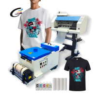 Fcolor 30cm Roll To Roll DTF Printer Printing Machine DTF Printer a3 DTF Printer XP600 Head And Powder Shaker