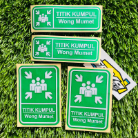 Sticker motor - stiker TITIK KUMPUL WONG MUMET sticker mobil motor