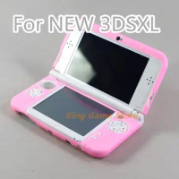 1pc Soft Silicone Rubber Cover Case For Nintendo New 3DS XL LL New 3DSXL/3DSLL Console Full Body Protective Skin Shell