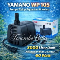 YAMANO WP 105 - Pompa Air Celup Kolam Ikan Aquarium Aquascape WP105