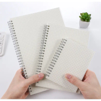 Transparent Notebook Journal Matte Cover Book Buku Nota A6 A5 B5 Paper Note Office Stationery