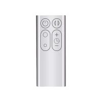 Replacement Remote Control Suitable for AM11 TP00 Air Purifier Leafless Fan Remote Control Silver