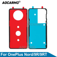 Aocarmo For OnePlus 9R 9RT Nord 1+9r Back Cover Sticker Back Adhesive Glue