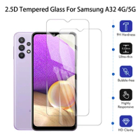 2Pcs Tempered Glass For Samsung Galaxy A32 5G Premium Screen Protector Glass For Samsung A32 A 32 Smartphone Glass on GalaxyA32