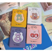 40 Pockets Ins 3 inch Bear Polaroid Photo Album Small card Inset Loose-leaf Storage Book Bts Photocard Korea Instax Album