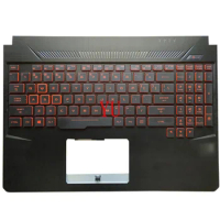 95%New for ASUS FX505 FX505D FX86 FX86G Palmrest Red Backlit US Keyboard