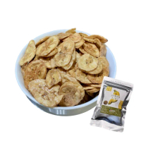 【果乾小弟】旗山香蕉脆片3包(香蕉 水果脆片 餅乾 高纖 香蕉片)