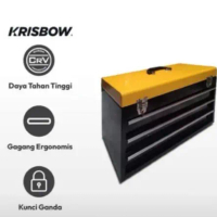 Krisbow Toolkit 445 Pcs - KW0103814