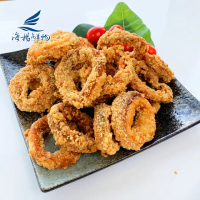 【海揚鮮物】海鮮香酥炸物拚盤-5入組(酥脆魷魚圈+炸花枝丸+黃金魚薯條+香酥柳葉魚+酥脆蝦球)