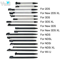 YuXi 2pcs For New 2DS 3DS XL LL Plastic/Metal Stylus Touch Pen for NDS NDSL NDSI Game Video Stylus Pen Game Accessories