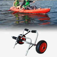 Kayak Cart Kayak Trolley Kayak Trailer Kayak 10inch Wheel Carrying Kayak Carrier Canoe Carrier for Paddle Board Boat