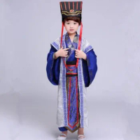 4 colors han fu for children han dynasty costumes for kids ancient chinese costume for boys ancient clothing minister cosplay