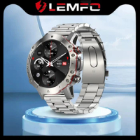 LEMFO Y7 Smart Watch Men 2024 IP68 Waterproof 100+ Sports Modes Bluetooth Call 360*360 Resolution HD Screen Smartwatch for men