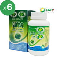 台灣綠藻 綠寶綠藻片小球藻X6瓶組(900錠/瓶)；原廠貨源 SNQ健康優購網