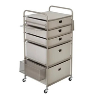 5-Tier Rolling Craft Storage Cart